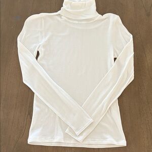 Stradivarius turtleneck sweater in ivory